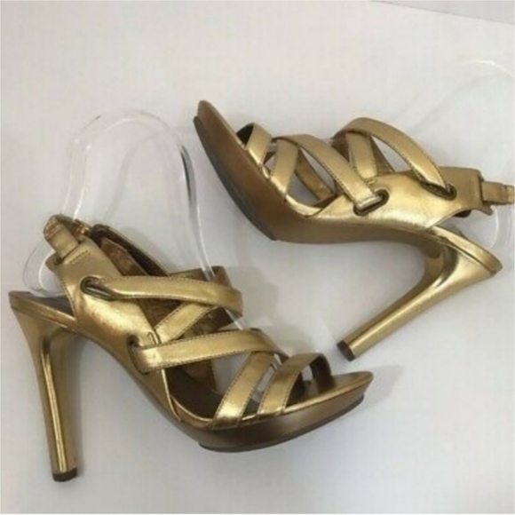 Diane Von Furstenberg Strappy Platform Slingback - Picture 5 of 15